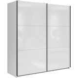 MID.YOU omara z drsnimi vrati, bela, visoki sijaj | Shoptok.si
