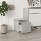 Ladičar boja betona 40,5 x 40 x 40 cm od konstruiranog drva | shoptok.hr