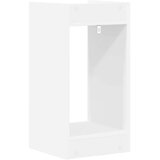  Stalak za biljke s policom 2 pcs Bijeli 30 x 30 x 60 cm | shoptok.hr