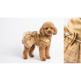 Doggydolly SVEČANA HALJINICA za pse, FO23 haljina gold pearl S, 30cm Cene