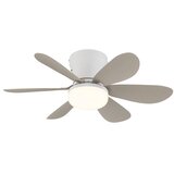 Globo 03625SA-LED prigušiva plafonski ventilator DELORES LED/5W/230V 2700-6500K bež+daljinski upravljač | Eponuda.com