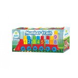 Dohany Toys Vlak s številkami gradbena igrača z razvijalnim učinkom V MADŽARŠČINI | Shoptok.si