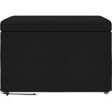  Stolica Crna 61 x 41 x 40 cm Tkanina i konstruirano drvo | Eponuda.com
