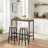  Barski stol + 2 taburea - sonoma - LBT219B11 | shoptok.hr