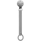 Interbaby silikonski držač dude (traka) Petrol Gray | shoptok.hr