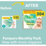 Pampers Harmonie pelene XXL mjesečno pakiranje, veličina 2, 204 komada | shoptok.hr