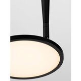 Nova Luce Mat črna aluminijasta LED stropna svetilka z upogljivo konstrukcijo Ekei – | Shoptok.si