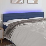  Uzglavlje plavo 160x5x78/88 cm od tkanine Cijene