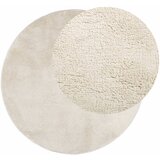  Tepih OVIEDO kratkih vlakana bež Ø 160 cm | shoptok.hr