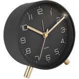 Karlsson crna budilica Lofty, ø 11 cm | shoptok.hr