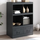 Furnova Visoka omarica antracitna 67x39x95 cm jeklo, (21949856) Cene
