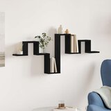vidaXL zidna polica Crni hrast 104 5x10x43 cm Konstruirano drvo | shoptok.hr