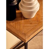 Premier Housewares Stranska mizica iz masivne jelke v naravni barvi 48x120 cm Kickford – | Shoptok.si