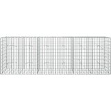  Gabion s žicom debljine 5 mm i mrežom 5x10 cm 300x20x100 cm Slike