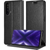 Cadorabo Case, združljiv z Realme v nočni črni barvi - zaščitni pokrov z magnetnim zapiranjem, stoječo funkcijo in režo za kartico, (20694743) | Shoptok.si