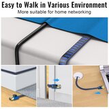 LEKVKM 25m ethernet lan kabel najlonsko pleten, RJ45 odprta embalaža | Shoptok.si