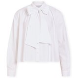Vila Topi & Bluze Bowa Shirt - Snow White Bela Cene