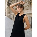 Sinsay Maxi haljina s izrezom na leđima, s viskozom | shoptok.hr