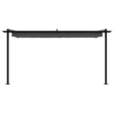 vidaXL Zidna lestenica Antracitna 3 x 4 m Jeklo | Shoptok.si