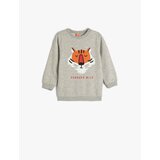 Koton Sweatshirt Lion Printed Long Sleeve Crew Neck | ePonuda.com