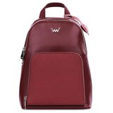 Vuch Ženski ruksak Filipa Roomy Wine Red, 29,5 x 23 cm Slike