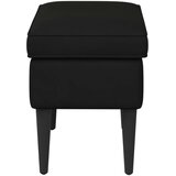  Stolica za noge Crna 55 x 35 x 41 cm Baršun | shoptok.hr