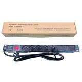 ExeLink Razvodni PDU panel za rack 19 in, sa 5 utičnih mesta, kabl 2m (aluminijum) ( EXE116 ) Cene