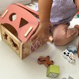 Woopie Green drvena farma razvrstavač oblika, 13 dijelova | shoptok.hr