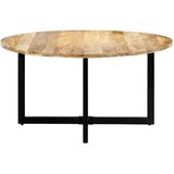  Blagovaonski stol od masivnog drva manga 150 x 73 cm - 150 x 73 cm 1 masivno drvo manga | shoptok.hr