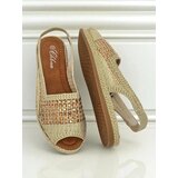 Resti Women's espadrille sandals with rhinestones Belle Sparkle | Shoptok.si