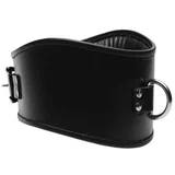 Strict Leather Ovratnica z zaklepanjem oblazinjena