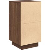 vidaXL Noćni ormarići 2 kom s 2 ladice smeđi hrast 36x36x68 cm | shoptok.hr