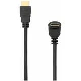 HDMI kabel z mrežno povezavo kotni 1,5m črn HDMI-90-15