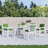  Jastuci za stolice 4 kom prošarano zelena 100x50x7 cm tkanina | shoptok.hr