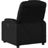  Masažna fotelja za odmor, crna, umjetna koža | Shoptok.si