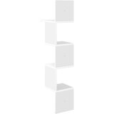  Polica na zidu Zidna montaža Bijela 32 x 21 x 107 cm | shoptok.hr