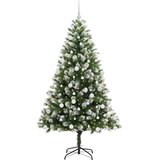  Umjetno Božićno drvce s pokrivačem snijega 300 LED lampica | shoptok.hr