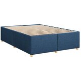 vidaXL Krevet s oprugama i madracem plavi 160x200 cm od tkanine | shoptok.hr