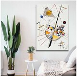 Wallity 70100KANDINSKY034 Dekorativna slika, 70x100cm | Eponuda.ba