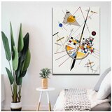 Wallity dekorativna slika na platnu 70100KANDINSKY034 | ePonuda.com
