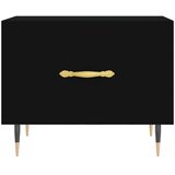  Stolić za kavu crni 50 x 50 x 40 cm od konstruiranog drva | Eponuda.ba