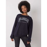 RUE PARIS Sweatshirt-RV-BL-6669.10-navy blue | Shoptok.si