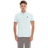 Leone 1947 Polo majice kratki rokavi Man Pastel Wash Modra | Shoptok.si