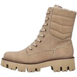 Rieker Gležnarji z vezalkami pesek | Shoptok.si