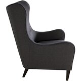 Cantus fotelj z oporo za glavo, antracit tekstil | Shoptok.si