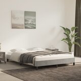  Okvir za krevet bez madraca svjetlosivi 140x200 cm baršunasti | shoptok.hr