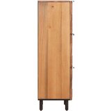  Kuhinjski ormarić s pohranom Finš acacije smeđa 40 x 33 5 x 110 cm | shoptok.hr