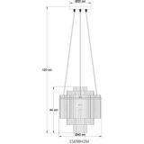Globo viseča svetilka gorley 40/120 cm E14 | Shoptok.si