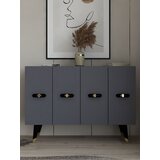 Hanah home konzolni sto Quart V, 120x80x29.6 cm, Antracit | ePonuda.com