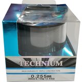 Shimano najlon monofil technium, 200 m, 0.255 mm, sivi Cene